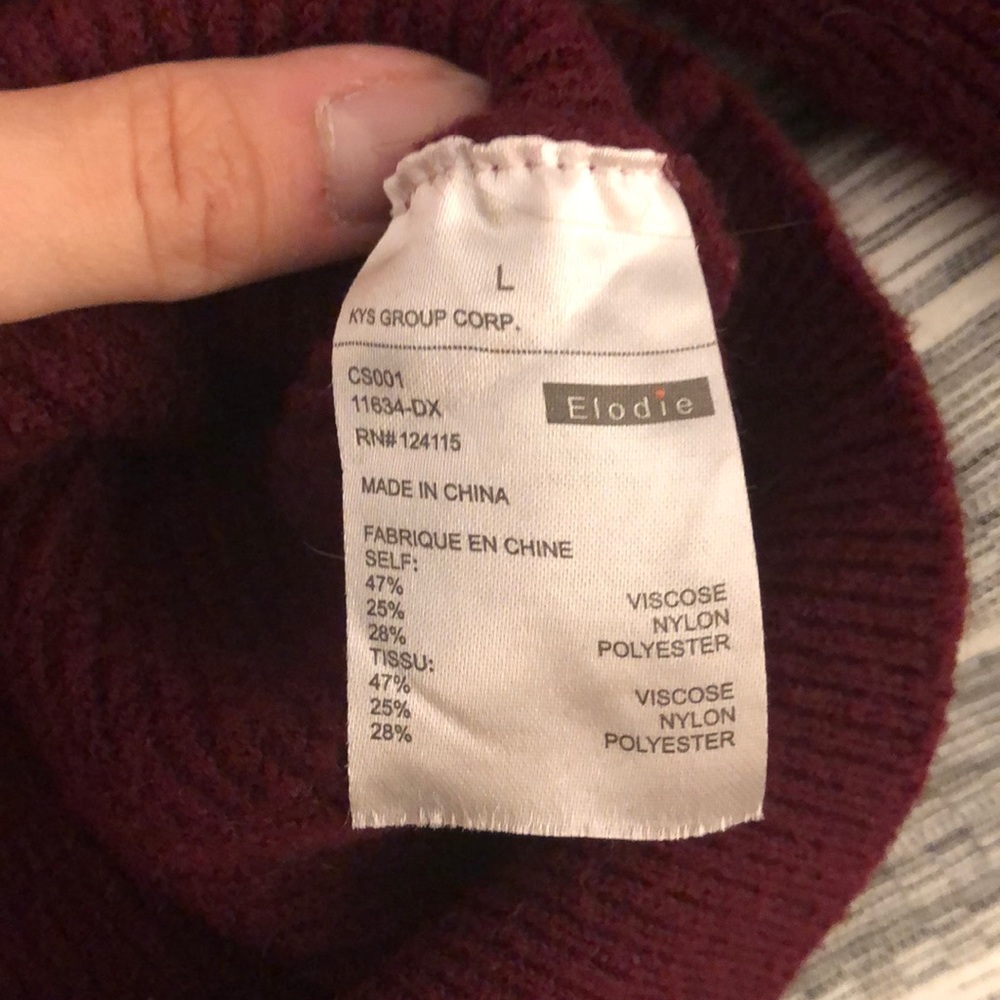 Red Sweater - Picture 2 of 3